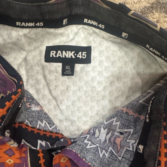 Colorful Geometric Patterned Shirt - Picture 3 of 4